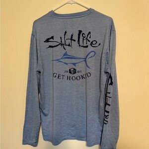 Salt Life Light Blue Graphic Tee